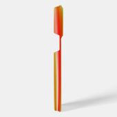 Liebe und Gold Abstrakt 3D Rainbowart iPhone Hülle (Rechte Seite)