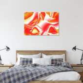 Liebe und Gold Abstrakt 3D Rainbowart Leinwanddruck (Insitu (Schlafzimmer))