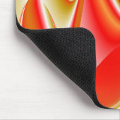 Liebe und Gold Abstrakt 3D Rainbowart Mousepad (Ecke)