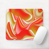 Liebe und Gold Abstrakt 3D Rainbowart Mousepad (Mit Mouse)