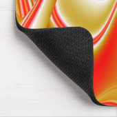 Liebe und Gold Abstrakt 3D Rainbowart Mousepad (Ecke)