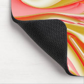 Liebe und Gold Abstrakt 3D Rainbowart Mousepad (Ecke)