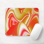 Liebe und Gold Abstrakt 3D Rainbowart Mousepad (Mit Mouse)