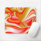 Liebe und Gold Abstrakt 3D Rainbowart Mousepad (Mit Mouse)