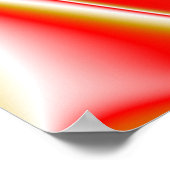 Liebe und Gold Abstrakt 3D Rainbowart Poster (Ecke)