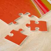 Liebe und Gold Abstrakt 3D Rainbowart Puzzle (Seite)