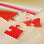 Liebe und Gold Abstrakt 3D Rainbowart Puzzle (Seite)