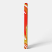 Liebe und Gold Abstrakt 3D Rainbowart Samsung Galaxy Hülle (Linke Seite)