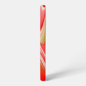 Liebe und Gold Abstrakt 3D Rainbowart Samsung Galaxy Hülle (Linke Seite)