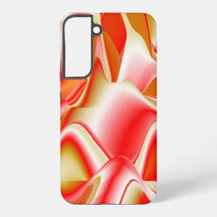 Liebe und Gold Abstrakt 3D Rainbowart Samsung Galaxy Hülle