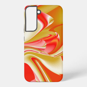 Liebe und Gold Abstrakt 3D Rainbowart Samsung Galaxy Hülle
