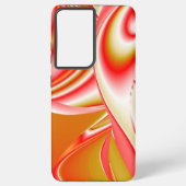 Liebe und Gold Abstrakt 3D Rainbowart Samsung Galaxy Hülle (Rückseite)