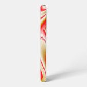 Liebe und Gold Abstrakt 3D Rainbowart Samsung Galaxy Hülle (Linke Seite)