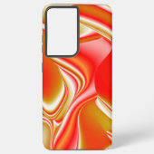 Liebe und Gold Abstrakt 3D Rainbowart Samsung Galaxy Hülle (Rückseite)