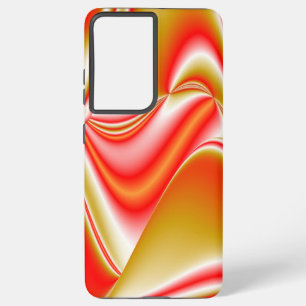 Liebe und Gold Abstrakt 3D Rainbowart Samsung Galaxy Hülle