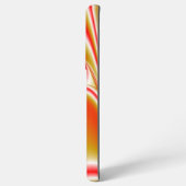 Liebe und Gold Abstrakt 3D Rainbowart Samsung Galaxy Hülle (Rückseite (Horizontal))