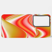 Liebe und Gold Abstrakt 3D Rainbowart Samsung Galaxy Hülle (Linke Seite)