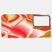 Liebe und Gold Abstrakt 3D Rainbowart Samsung Galaxy Hülle (Linke Seite)