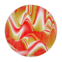 Liebe und Gold Abstrakt 3D Rainbowart