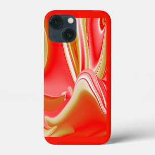 Liebe und Gold Abstrakt 3D Regenbogenkunst Case-Mate iPhone Hülle