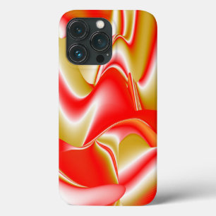 Liebe und Gold Abstrakt 3D Regenbogenkunst Case-Mate iPhone Hülle