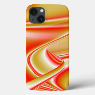 Liebe und Gold Abstrakt 3D Regenbogenkunst Case-Mate iPhone Hülle