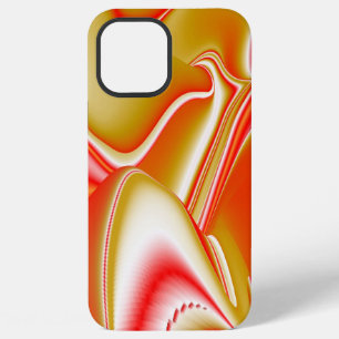 Liebe und Gold Abstrakt 3D Regenbogenkunst iPhone 12 Pro Max Hülle
