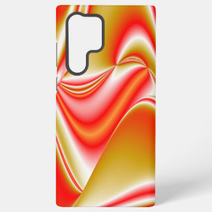 Liebe und Gold Abstrakt 3D Regenbogenkunst Samsung Galaxy Hülle
