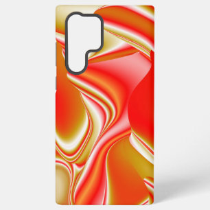 Liebe und Gold Abstrakt 3D Regenbogenkunst Samsung Galaxy Hülle