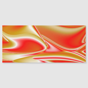 Liebe und Gold Abstrakte 3D-Rainbowart-Magnetkarte Magnetkarte