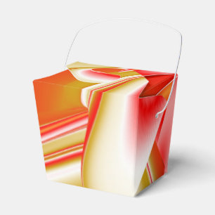 Liebe und Gold Abstrakte 3D-Regenbogenkunst Geschenkschachtel