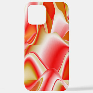 Liebe und Gold Abstrakte 3D Regenbogenkunst iPhone 12 Pro Max Hülle