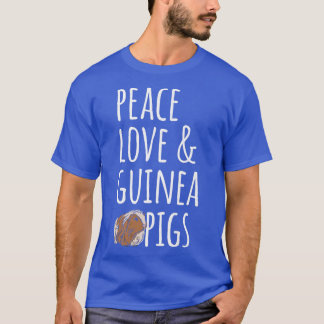 Liebe und Guinea T-Shirt