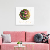 Liebe und Harmonie - überzogene Leinwand (Insitu (Wohnzimmer))