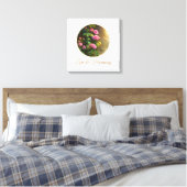 Liebe und Harmonie - überzogene Leinwand (Insitu (Schlafzimmer))