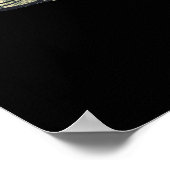 Liebe und Hasstätowierung Poster (Ecke)