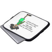 Liebe-und Heirat-Spaß Laptopschutzhülle (Vorne Knopf)