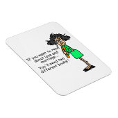 Liebe-und Heirat-Spaß Magnet (Rechte Seite)