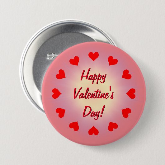 Liebe und Herz Button (Vorne & Hinten)