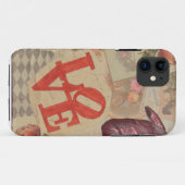 Liebe und Herz Case-Mate iPhone Hülle (Rückseite (Horizontal))