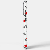 LIEBE und Herz Case-Mate iPhone Hülle (Rückseite / Links)