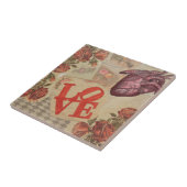 Liebe und Herz Fliese (Seite)