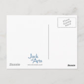Liebe und Herz Postkarte (Rückseite)