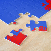 Liebe und Herz romantisches Design Puzzle (Seite)