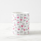 Liebe und Herz Tasse (Mittel)