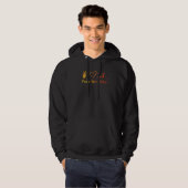 Liebe und Hexe des Friedens Hoodie (Vorne ganz)