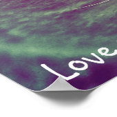 Liebe und Hingabe Poster (Ecke)