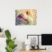 Liebe und Hingabe Poster (Heimbüro)
