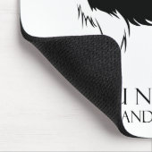 Liebe und Hund Mousepad (Ecke)
