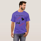 Liebe und Husky-Freund T-Shirt (Vorne ganz)
